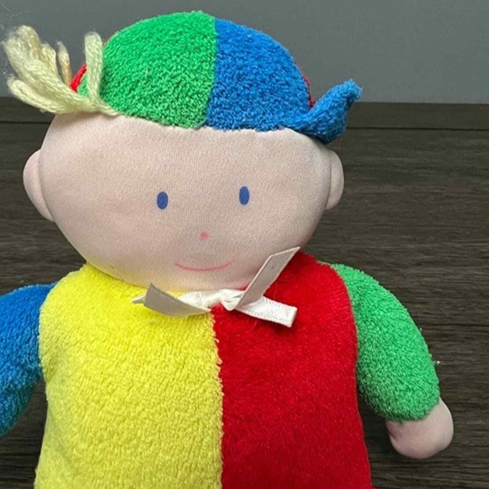 Eden Baby Boy Doll Soft Primary Terry Cloth Plush